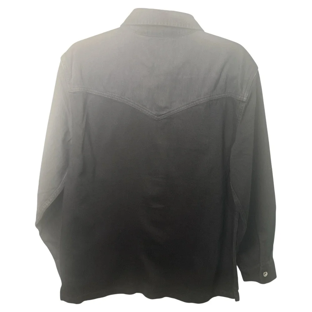 Levi's Utility Shacket Men's Size Small A86440001 MSRP $70 Black Long Sleeve NWT